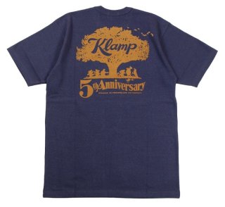 フリーホイーラーズ　Klamp 5th Anniversary Tシャツ XL FREEWHEELERS & CO. (フリーホイーラーズ) KLAMP(クランプ)