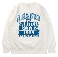 画像1: ’BO’S GLAD RAGS Mid 1960s Reverse Weave 12.5oz Heavyweight Collegiate Sweatshirt (1)