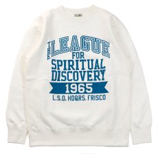 画像1: ’BO’S GLAD RAGS Mid 1960s Reverse Weave 12.5oz Heavyweight Collegiate Sweatshirt (1)