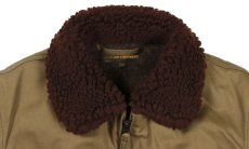 画像3: FREEWHEELERS & CO. ["Construction Battalion" USN GROUND CREW JACKET CIVILIAN MODEL #2231010 DARK BEIGE size.42] (3)