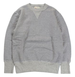 Two Moon 928 両V トレーナー 40/42 グレー 全4色【TWO MOON/トゥームーン】「V-gusset Set-in Sleeve