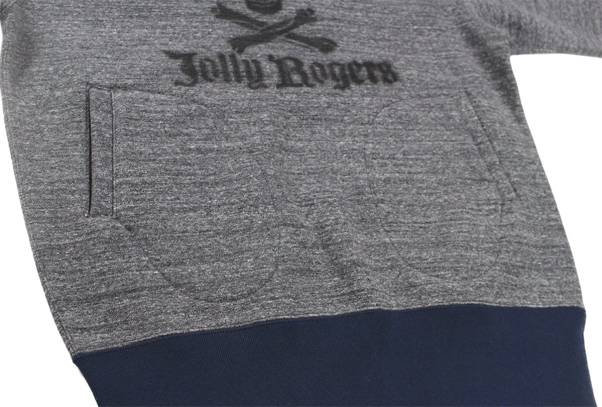 画像8: FREEWHEELERS & CO. ["U.S.NAVY VF-17 Jolly Rogers" TURTLE NECK SWEAT SHIRT #2434012 GRAINED CHARCOAL GRAY×OLD NAVY size.44] (8)