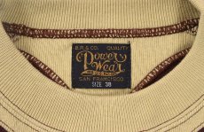 画像5: FREEWHEELERS & CO. ["USAAF 90TH BG 320TH BSQ JOLLY ROGER" ATHLETIC SWEAT SHIRT #2434011 OLD BROWN×DRY BEIGE size.36,42,44] (5)