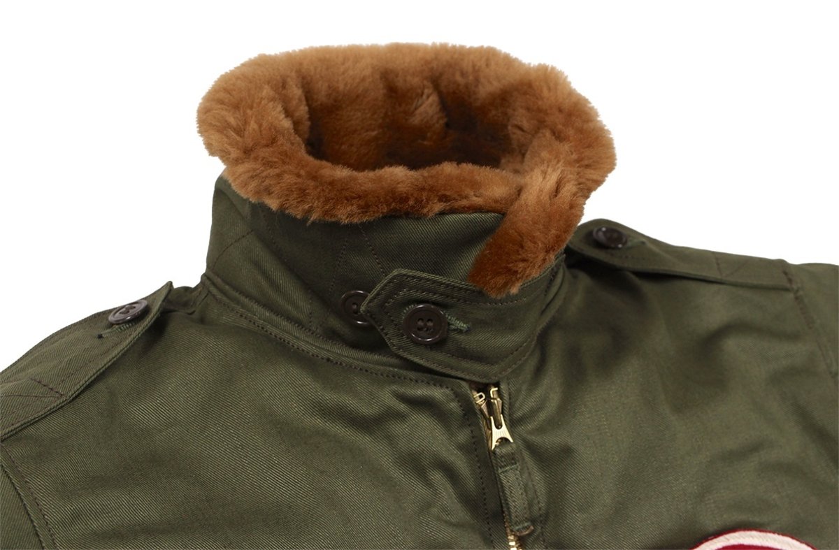 画像5: FREEWHEELERS & CO. ["V8 FLAT OUT" HOT RODDER CUSTOM on USAAF 90TH BG 320TH BSQ TYPE B-10 #2431011 DARK OLIVE size.38,40] (5)