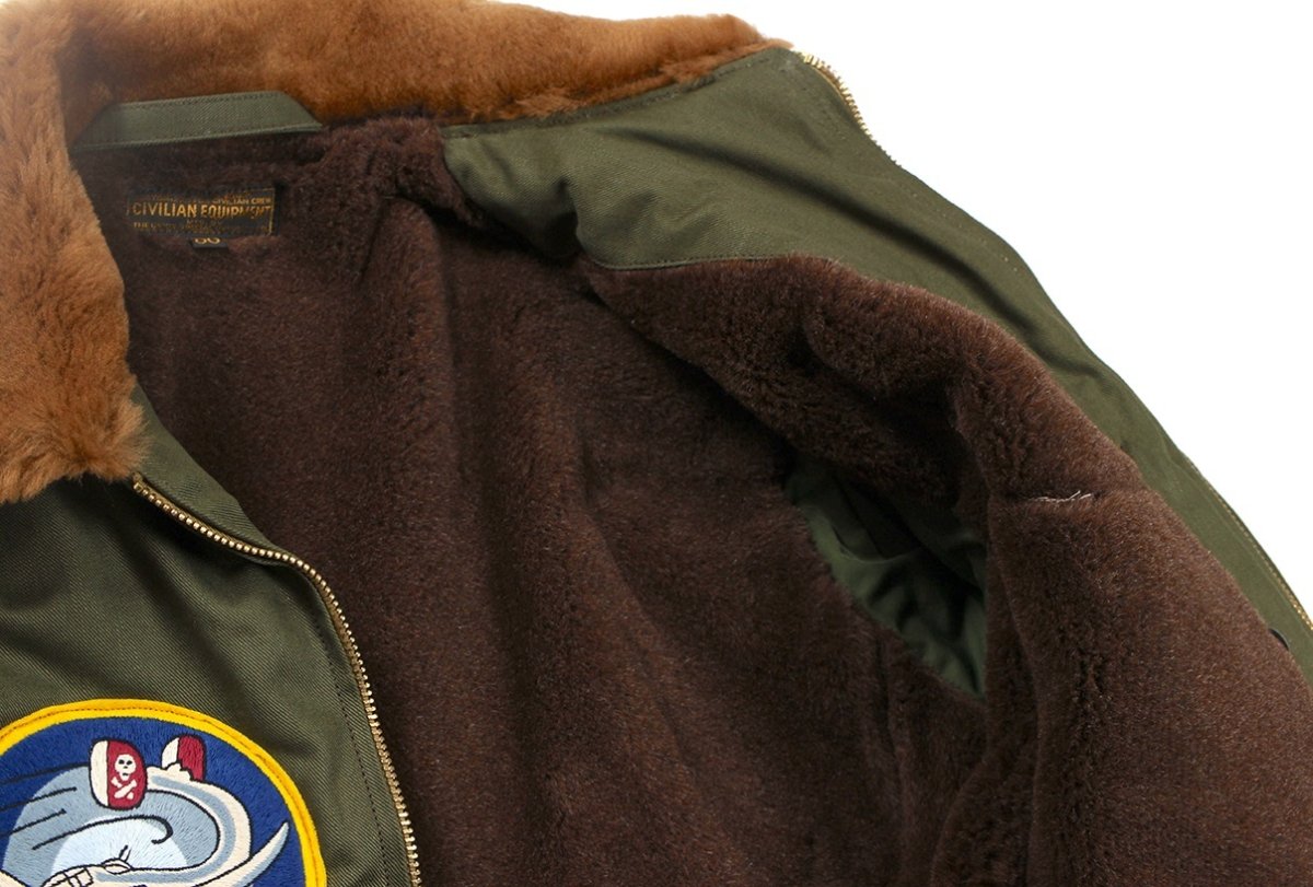 画像20: FREEWHEELERS & CO. ["V8 FLAT OUT" HOT RODDER CUSTOM on USAAF 90TH BG 320TH BSQ TYPE B-10 #2431011 DARK OLIVE size.38,40] (20)