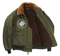 画像3: FREEWHEELERS & CO. ["V8 FLAT OUT" HOT RODDER CUSTOM on USAAF 90TH BG 320TH BSQ TYPE B-10 #2431011 DARK OLIVE size.38,40,44] (3)