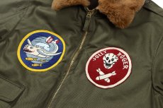 画像9: FREEWHEELERS & CO. ["V8 FLAT OUT" HOT RODDER CUSTOM on USAAF 90TH BG 320TH BSQ TYPE B-10 #2431011 DARK OLIVE size.38,40,44] (9)
