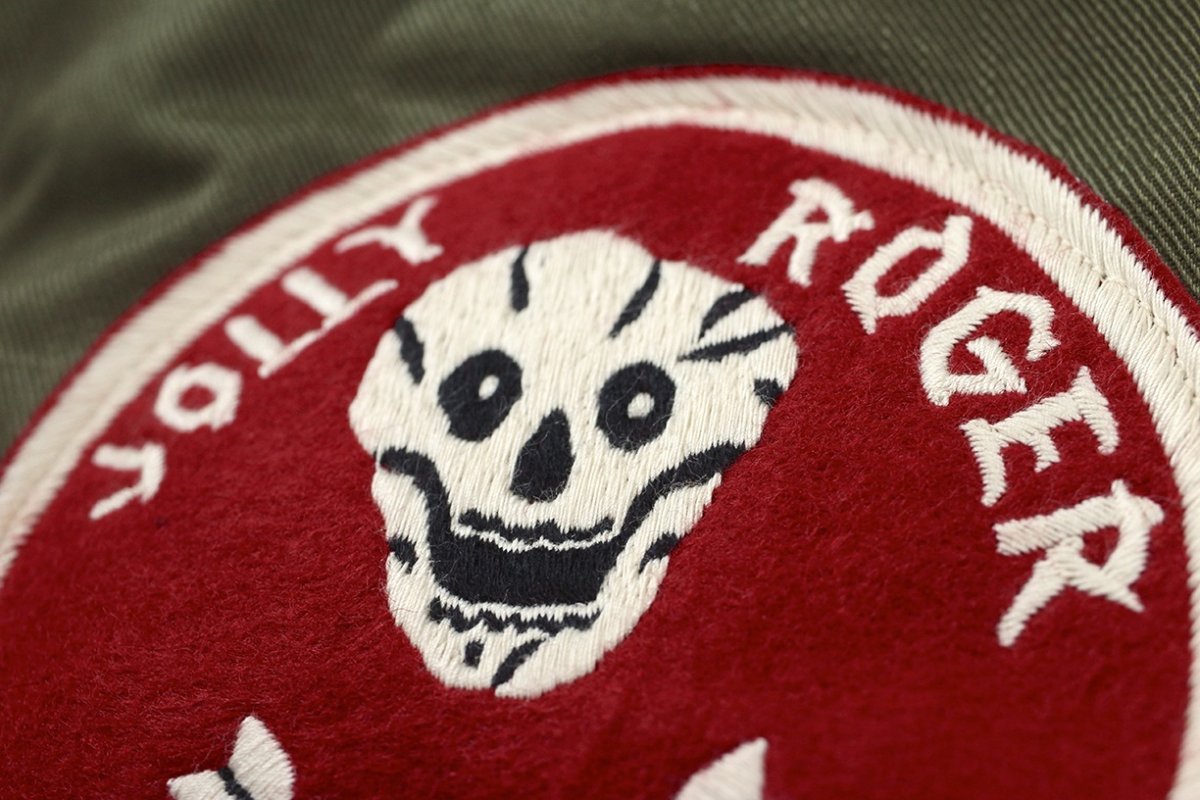 画像11: FREEWHEELERS & CO. ["V8 FLAT OUT" HOT RODDER CUSTOM on USAAF 90TH BG 320TH BSQ TYPE B-10 #2431011 DARK OLIVE size.38,40] (11)