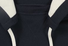 画像4: FREEWHEELERS & CO. ["AFTER HOODED SWEAT SHIRT SET-IN SLEEVE" SPECIAL HEAVY WEIGHT #2434010 JET NAVY×DRY CREAM size.46] (4)