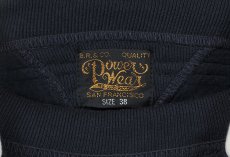 画像5: FREEWHEELERS & CO. ["AFTER HOODED SWEAT SHIRT SET-IN SLEEVE" SPECIAL HEAVY WEIGHT #2434010 JET NAVY×DRY CREAM size.46] (5)