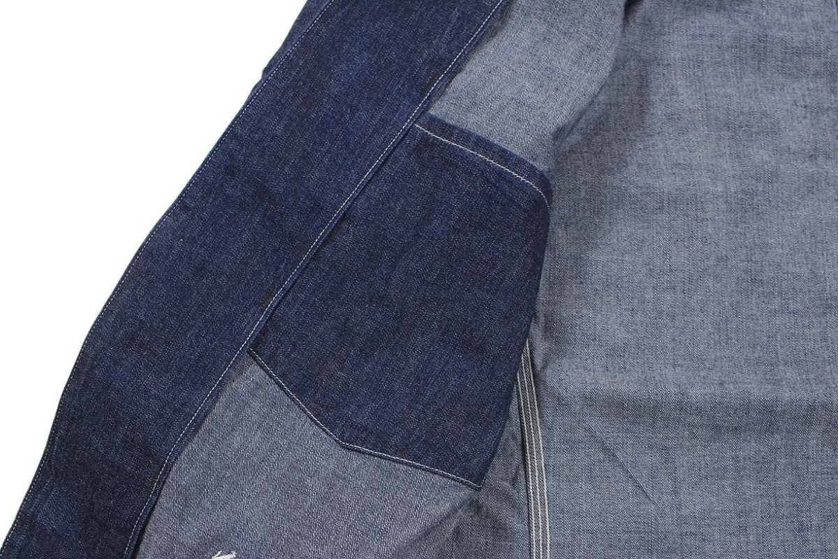 画像17: FREEWHEELERS & CO. 【予約商品/4月頃〜再入荷予定】["Lot 100 DENIM JACKET" THE IRONALL FACTORIES CO. #2611001 10oz INDIGO DENIM size.34,36,38,40,42,44,46] (17)