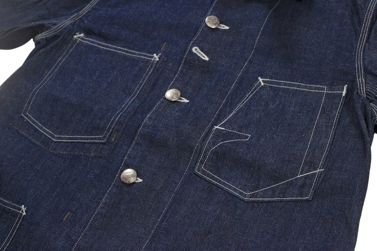 画像9: FREEWHEELERS & CO. 【予約商品/4月頃〜再入荷予定】["Lot 100 DENIM JACKET" THE IRONALL FACTORIES CO. #2611001 10oz INDIGO DENIM size.34,36,38,40,42,44,46] (9)