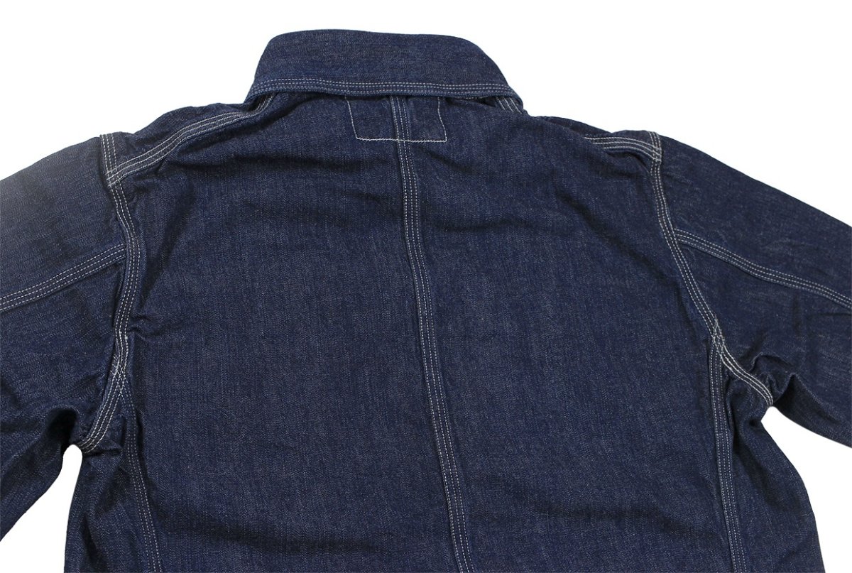 画像19: FREEWHEELERS & CO. 【予約商品/4月頃〜再入荷予定】["Lot 100 DENIM JACKET" THE IRONALL FACTORIES CO. #2611001 10oz INDIGO DENIM size.34,36,38,40,42,44,46] (19)