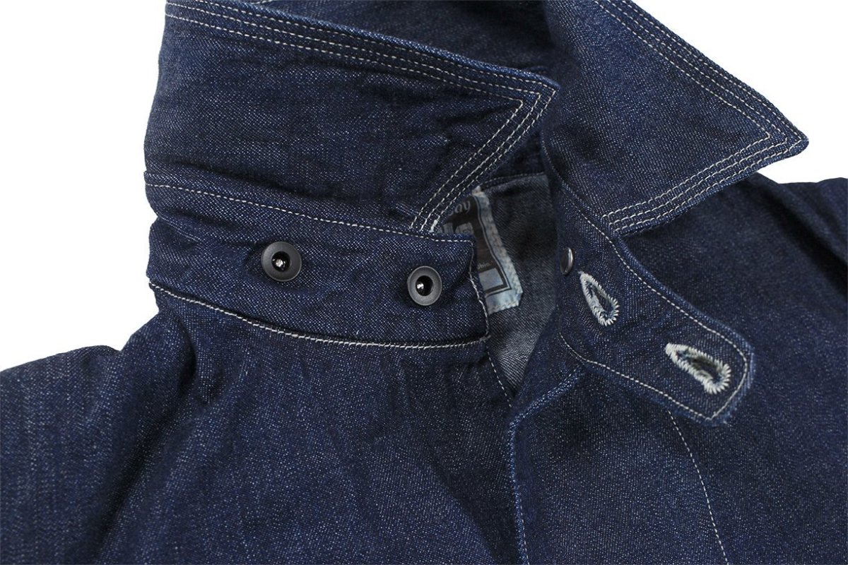 画像6: FREEWHEELERS & CO. 【予約商品/4月頃〜再入荷予定】["Lot 100 DENIM JACKET" THE IRONALL FACTORIES CO. #2611001 10oz INDIGO DENIM size.34,36,38,40,42,44,46] (6)