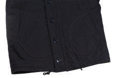 画像9: FREEWHEELERS & CO. ["KNUCKLE BONES" on "AAF 90thBG 400thBSQ" CIVILIAN DECK JACKET #2531004 DARK NAVY size.34,36,38,40,42,44] (9)