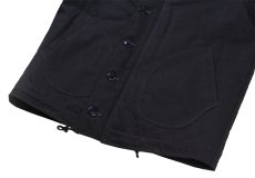 画像10: FREEWHEELERS & CO. ["KNUCKLE BONES" on "AAF 90thBG 400thBSQ" CIVILIAN DECK JACKET #2531004 DARK NAVY size.34,36,38,40,42,44] (10)