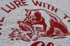 画像9: FREEWHEELERS & CO. ["THE LURE WITH THE CLAW" RAGLAN SLEEVE SWEAT SHIRT #2534001 MIX GRAY×OATMEAL size.36,38,40,42,46] (9)