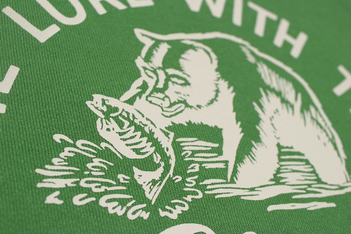 画像9: FREEWHEELERS & CO. ["THE LURE WITH THE CLAW" RAGLAN SLEEVE SWEAT SHIRT #2534002 YELLOW GREEN×OLD NAVY size.36,38,40,42,44,46] (9)