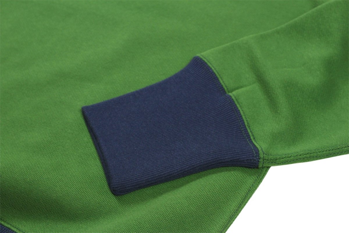 画像10: FREEWHEELERS & CO. ["THE LURE WITH THE CLAW" RAGLAN SLEEVE SWEAT SHIRT #2534002 YELLOW GREEN×OLD NAVY size.36,38,40,42,44,46] (10)