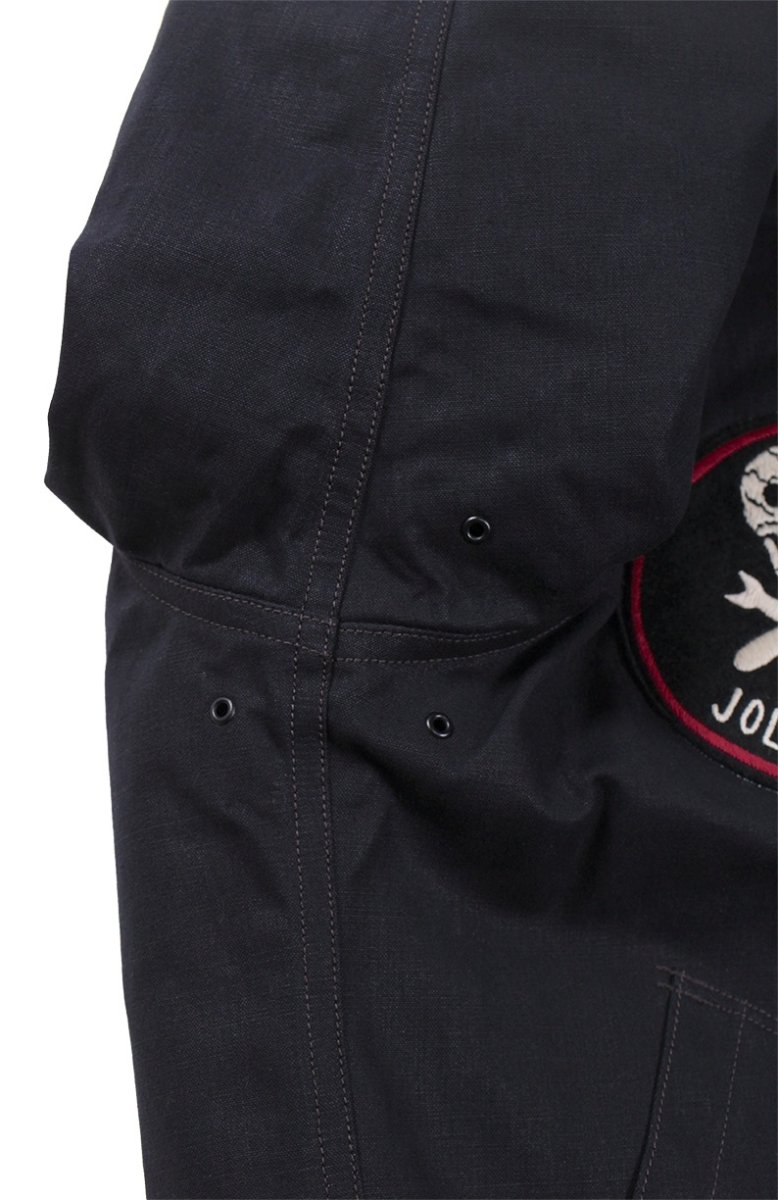 画像19: FREEWHEELERS & CO. ["KNUCKLE BONES" on "AAF 90thBG 400thBSQ" CIVILIAN DECK JACKET #2531004 DARK NAVY size.36,38,40,42,44] (19)