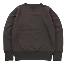 画像2: FREEWHEELERS & CO. ["Devil Dog" DOUBLE V SWEAT SHIRT #2534003 CHARCOAL BLACK×SOOT BLACK size.38,40,42,44,46] (2)