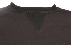 画像8: FREEWHEELERS & CO. ["Devil Dog" DOUBLE V SWEAT SHIRT #2534003 CHARCOAL BLACK×SOOT BLACK size.38,40,42,44,46] (8)
