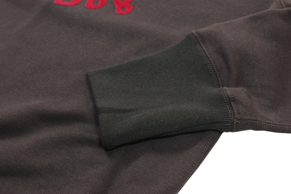 画像7: FREEWHEELERS & CO. ["Devil Dog" DOUBLE V SWEAT SHIRT #2534003 CHARCOAL BLACK×SOOT BLACK size.38,40,42,44,46] (7)