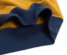 画像9: FREEWHEELERS & CO. ["Devil Dog" DOUBLE V SWEAT SHIRT #2534003 OLD GOLD×DEEP BLUEBERRY size.38,40,42,44,46] (9)