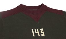 画像3: FREEWHEELERS & CO. ["BIRNER LAKES MODIFIED" ATHLETIC SWEAT SHIRT #2534008 DARK OLIVE DRAB×OLD BROWN size.42] (3)