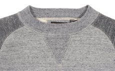 画像3: FREEWHEELERS & CO. ["HARPER HOT IRONS V8" FREEDOM SLEEVE DOUBLE V SWEAT SHIRT #2534006 MIX GRAY×GRAINED CHARCOAL GRAY size.38,42,46] (3)