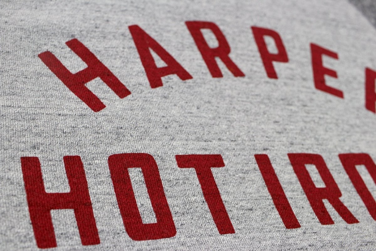 画像9: FREEWHEELERS & CO. ["HARPER HOT IRONS V8" FREEDOM SLEEVE DOUBLE V SWEAT SHIRT #2534006 MIX GRAY×GRAINED CHARCOAL GRAY size.38,42,46] (9)