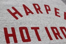 画像9: FREEWHEELERS & CO. ["HARPER HOT IRONS V8" FREEDOM SLEEVE DOUBLE V SWEAT SHIRT #2534006 MIX GRAY×GRAINED CHARCOAL GRAY size.38,42,46] (9)