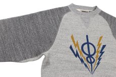 画像5: FREEWHEELERS & CO. ["HARPER HOT IRONS V8" FREEDOM SLEEVE DOUBLE V SWEAT SHIRT #2534006 MIX GRAY×GRAINED CHARCOAL GRAY size.38,42,46] (5)