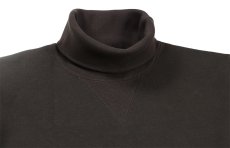 画像3: FREEWHEELERS & CO. ["TURTLE NECK SWEAT SHIRT" SPECIAL HEAVY WEIGHT #2534009 JET BLACK×CHARCOAL BLACK size.38,42,44] (3)