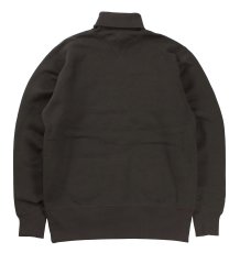 画像2: FREEWHEELERS & CO. ["TURTLE NECK SWEAT SHIRT" SPECIAL HEAVY WEIGHT #2534009 JET BLACK×CHARCOAL BLACK size.38,42,44] (2)