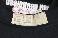 画像3: ’BO’S GLAD RAGS [San Francisco Curios Embroidery Bucket Hat “Fillmore West 1968” Wash-Out Black size.S-M] (3)
