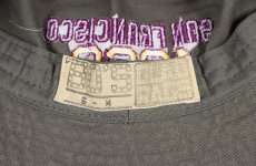 画像3: ’BO’S GLAD RAGS [San Francisco Curios Embroidery Bucket Hat “Fillmore West 1968” Olive Gray size.S-M,L-XL] (3)