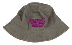 画像1: ’BO’S GLAD RAGS [San Francisco Curios Embroidery Bucket Hat “Fillmore West 1968” Olive Gray size.S-M,L-XL] (1)