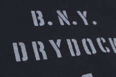 画像8: FREEWHEELERS & CO. ["U.S.NAVY BNY DRYDOCK #4" TURTLE NECK SWEAT SHIRT #2534010 JET NAVY size.38,40,42,44,46] (8)