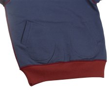 画像13: FREEWHEELERS & CO. ["DOUBLE FACE ATHLETIC HOODED SWEAT SHIRT" SPECIAL H/W×M/W #2534012 DARK CRIMSON×OLD NAVY size.38,40,42,44] (13)