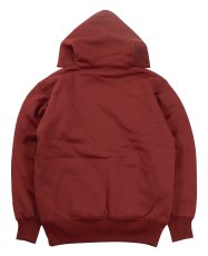 画像2: FREEWHEELERS & CO. ["DOUBLE FACE ATHLETIC HOODED SWEAT SHIRT" SPECIAL H/W×M/W #2534012 DARK CRIMSON×OLD NAVY size.38,40,42,44] (2)