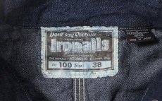 画像5: FREEWHEELERS & CO. ["Lot 100 DENIM JACKET" THE IRONALL FACTORIES CO. #2611001 10oz INDIGO DENIM size.34] (5)