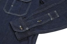 画像13: FREEWHEELERS & CO. [HOTRODDER CUSTOM "V8 ROADSTER" Birner MECHANIC SHIRT #2623003 8.5oz INDIGO DENIM size.14,15,16,17] (13)