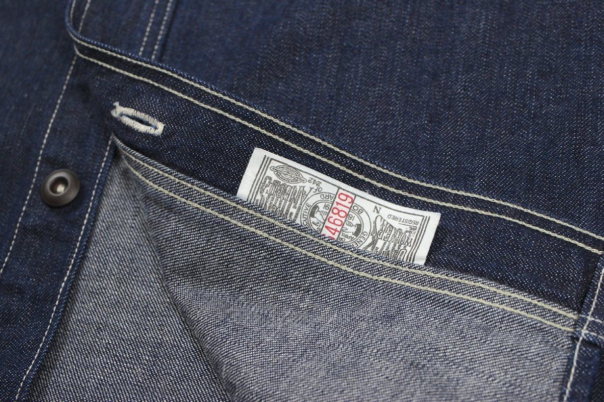 画像15: FREEWHEELERS & CO. [HOTRODDER CUSTOM "V8 ROADSTER" Birner MECHANIC SHIRT #2623003 8.5oz INDIGO DENIM size.14,15,16,17] (15)