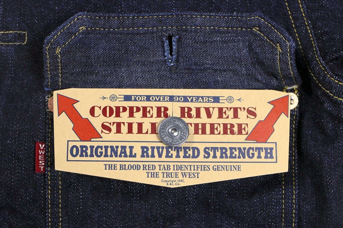 画像19: FREEWHEELERS & CO. ["Lot 506 XX 1941" IN THE SECOND HALF OF 1941 EARLIEST WORLD WAR II MODEL #2621002 14oz INDIGO DENIM (WASH) size.36,38,40,42,44,46,48] (19)