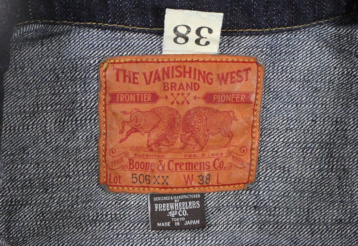 画像4: FREEWHEELERS & CO. ["Lot 506 XX 1941" IN THE SECOND HALF OF 1941 EARLIEST WORLD WAR II MODEL #2621002 14oz INDIGO DENIM (WASH) size.36,38,40,42,44,46,48] (4)