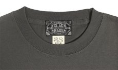 画像3: ’BO’S GLAD RAGS [100% Cotton Tee “Blowin’ Down This Old Dusty Road” by Woody Guthrie Fade Black size.M] (3)
