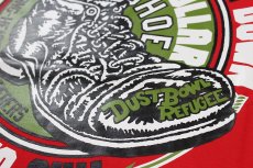 画像6: ’BO’S GLAD RAGS [100% Cotton Tee “Blowin’ Down This Old Dusty Road” by Woody Guthrie Scarlet size.M,L,XL] (6)