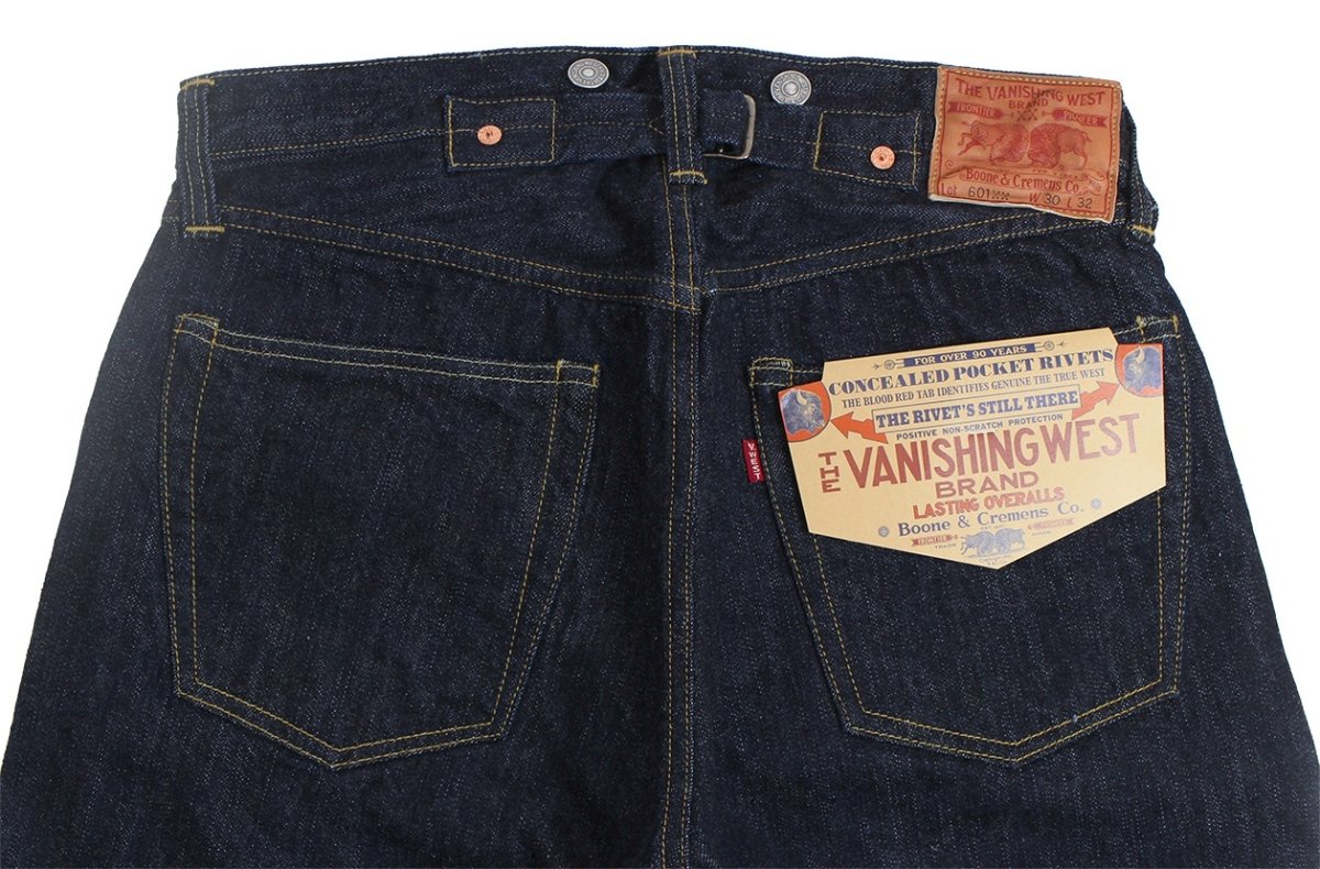 画像4: FREEWHEELERS & CO. ["Lot 601 XX 1941" IN THE SECOND HALF OF 1941 EARLIEST WORLD WAR II MODEL #2622002 14oz INDIGO DENIM(WASH) w.31,32,34,36] (4)