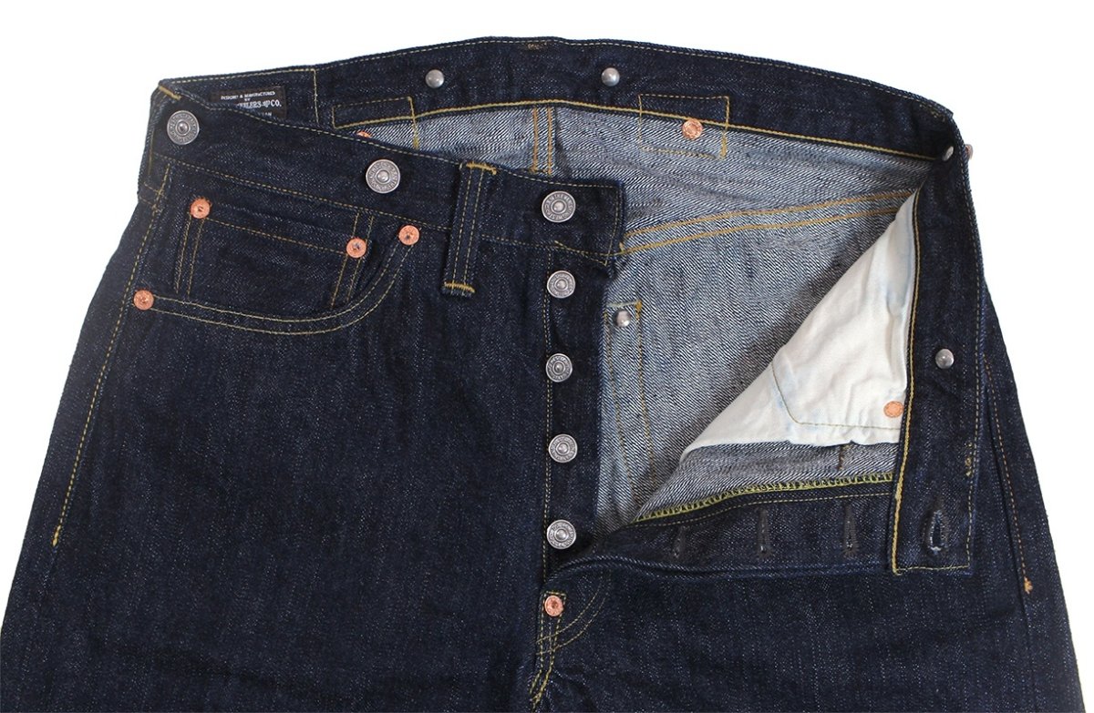 画像16: FREEWHEELERS & CO. ["Lot 601 XX 1941" IN THE SECOND HALF OF 1941 EARLIEST WORLD WAR II MODEL #2622002 14oz INDIGO DENIM(WASH) w.31,32,34,36] (16)